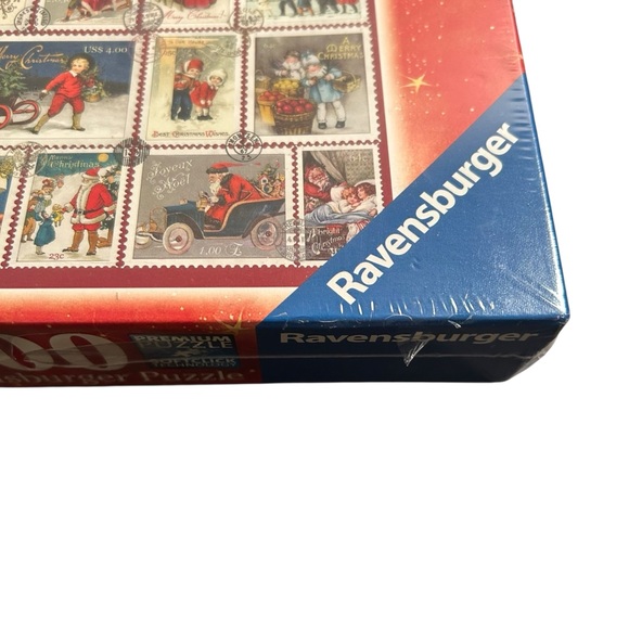 Ravensburger 1000 Pc Jigsaw Christmas Wishes Stamps Barbara Behr Limited Edition - Picture 3 of 8